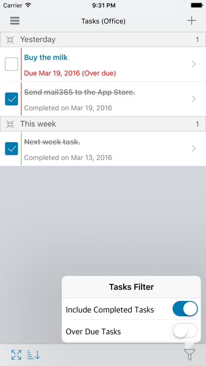 mail365, Mail, Calendar, Tasks screenshot-3