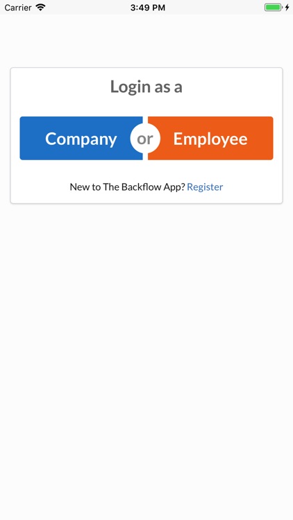 The Backflow App