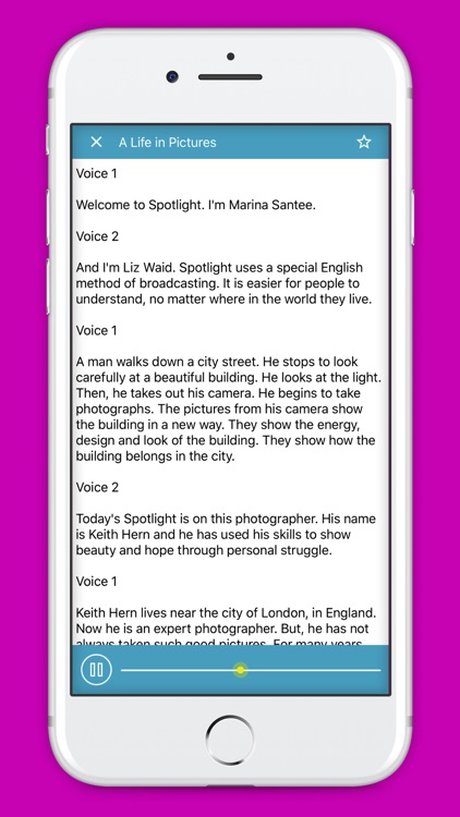 English listening daily