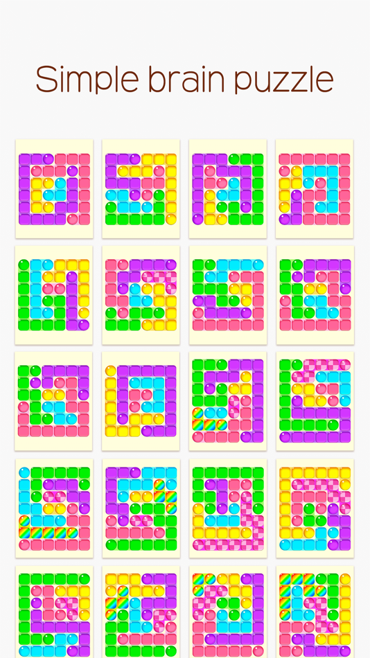 #2. ぷるっとつなゲー!Link the Puzzles (iOS) 由: ZERONE
