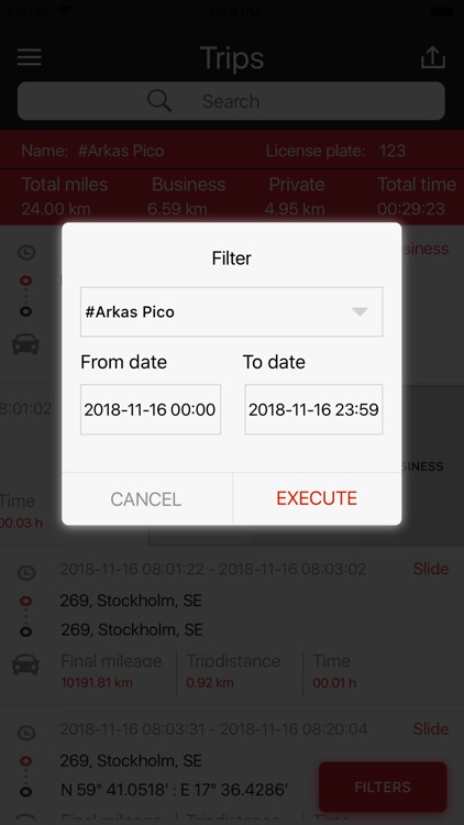 MiniFinder TripLog screenshot-4