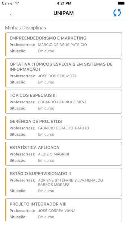 Portal do Aluno - UNIPAM