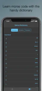Morse! screenshot #2 for iPhone