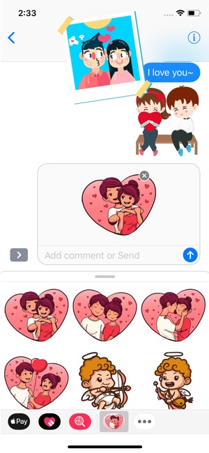 Together with Couple Stickers(圖2)-速報App
