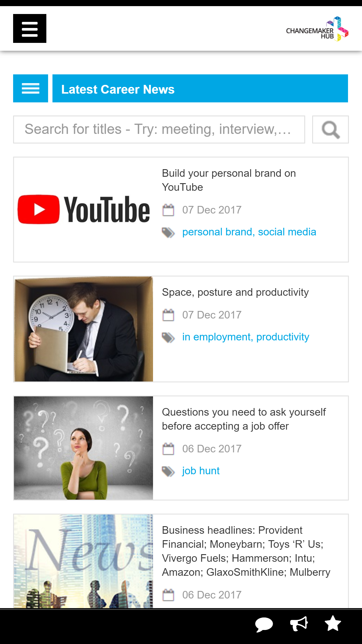 Changemaker Hub Portal screenshot 3