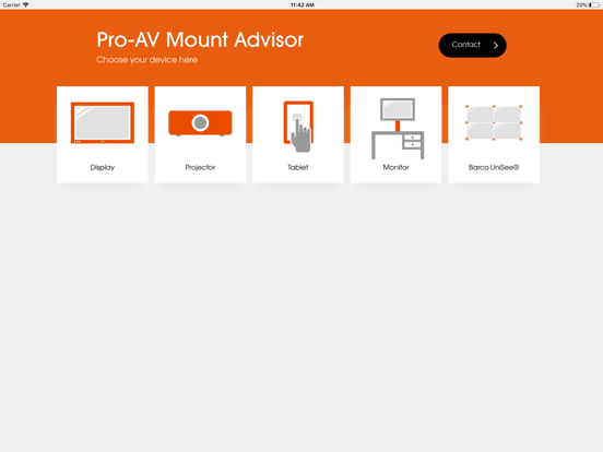 Pro-AV Mount Advisor