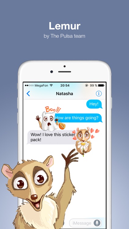 Lemur - Cute stickers