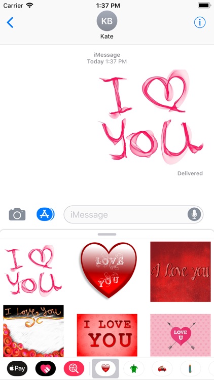 My I Love You Sticker Pack screenshot-4