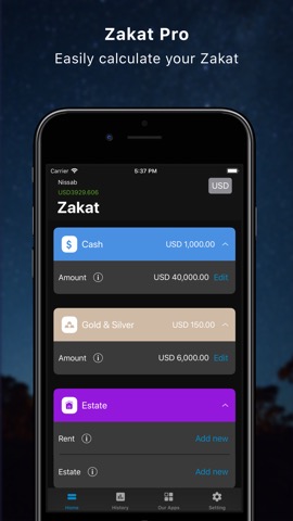 Zakat Pro for Muslim الزكاةのおすすめ画像1