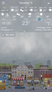 yowindow tiempo iphone capturas de pantalla 3