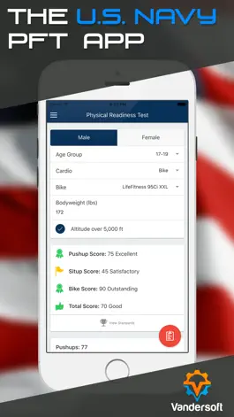 Game screenshot Navy PRT Calculator - US Navy PFA Calculator & BCA mod apk