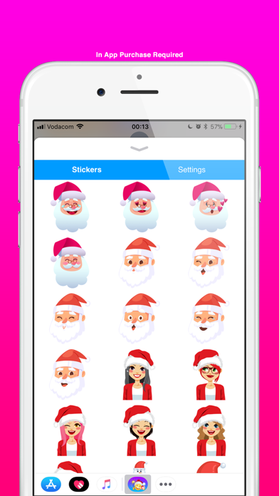 Screenshot #2 pour Emoji de Noël et le père Noël