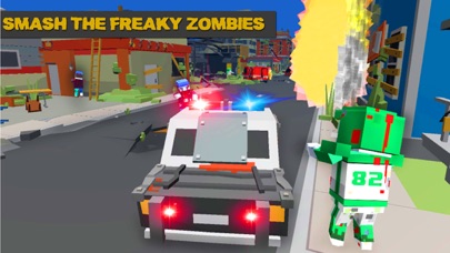 Blocky Zombies - Survival City screenshot 3