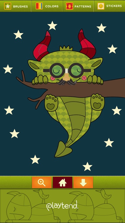 Monster Coloring Book screenshot-4