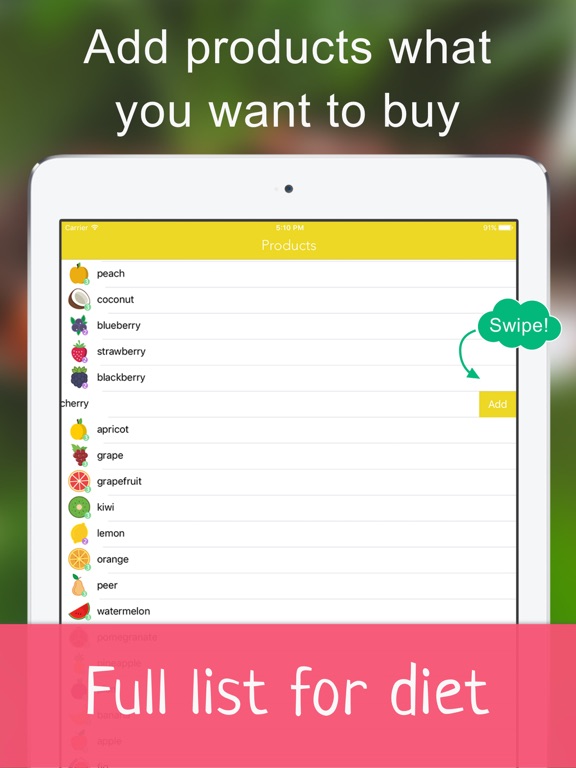 Screenshot #4 pour Adkins app Diet shopping list Food checker planner