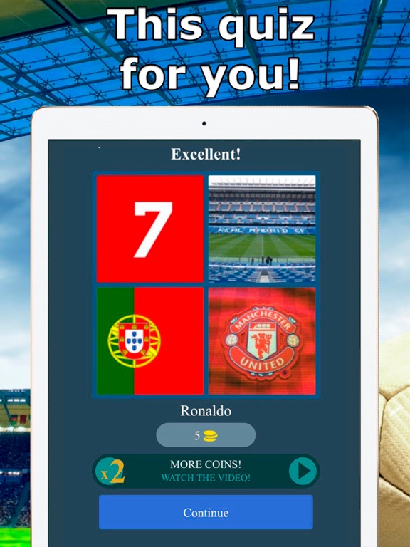 4 Pics 1 Footballer iPad screenshot
