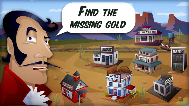 ‎Mystery Word Town Spelling Screenshot