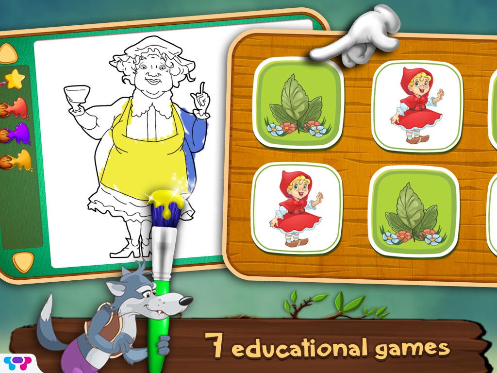 Little Red Riding Hood Toybook screenshot 4