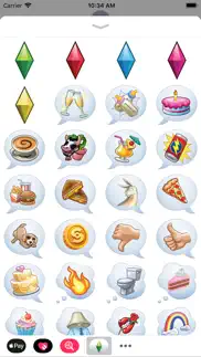 the sims™ sticker pack iphone screenshot 1