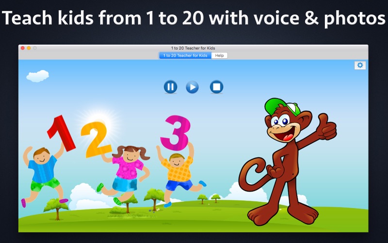 Screenshot #1 for 1 to 20 Teacher for Kids