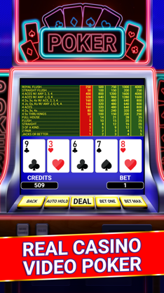 Video Poker : Casino Card Game screenshot 1