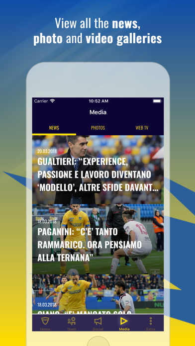 How to cancel & delete Frosinone Calcio Official App from iphone & ipad 2