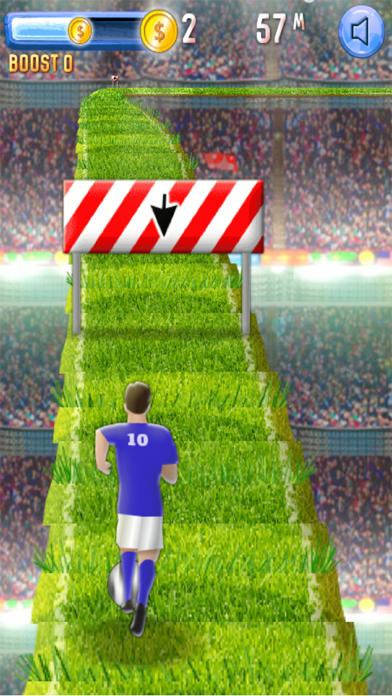 サッカーのスキルのランナー screenshot 4