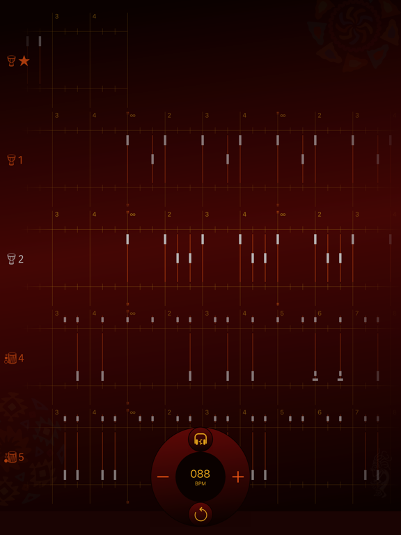 Piti Piti Pa - Djembe Studio iPad screenshot 4 - Music app