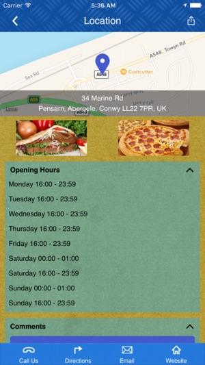 K&C Kebab Burger Pizza House(圖3)-速報App