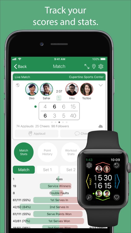 Swing Tennis Tracker