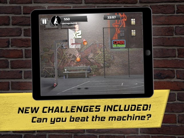 ‎iBasket Pro- Street Basketball Screenshot