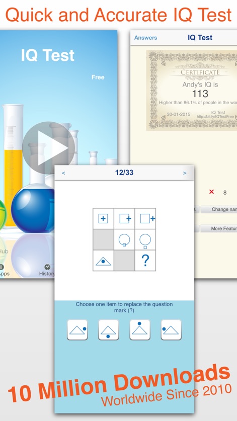 IQ Test Classic - Utilities App | MWM