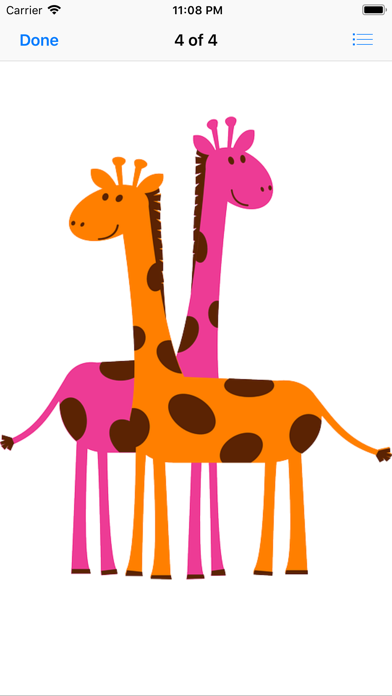 Silly Giraffe Sticker Pack screenshot 3