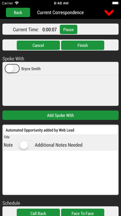 Screenshot #3 pour Lizzy CRM