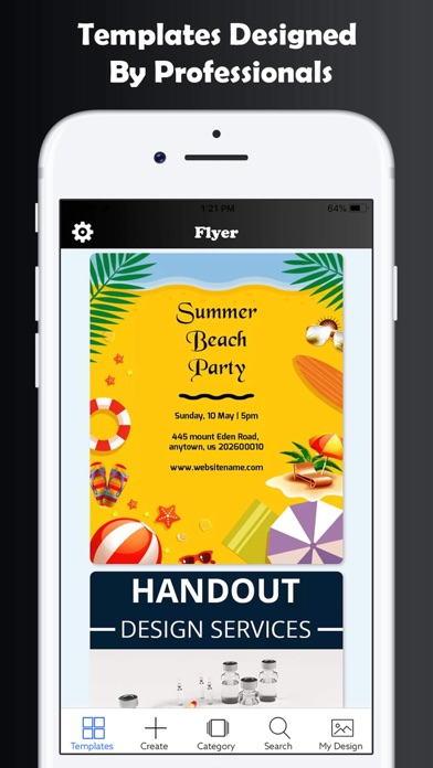 flyer maker banner ad maker app mobile apps tufnc