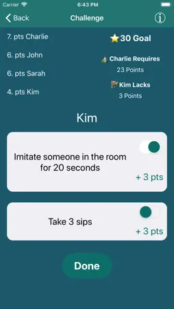 Challenge: Drinking Game screenshot 1