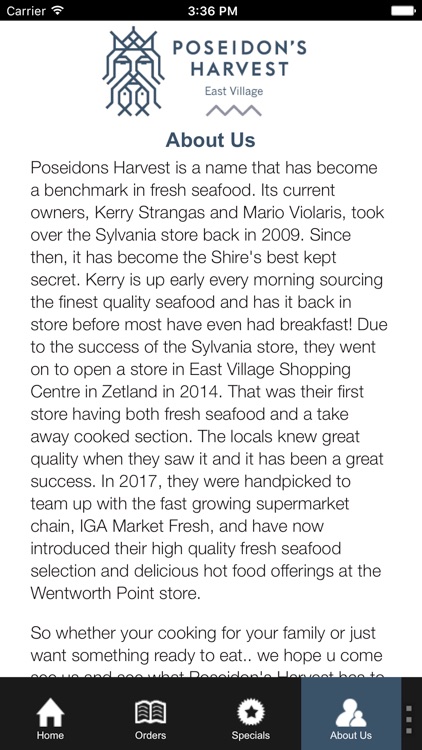 Poseidons Harvest East Village