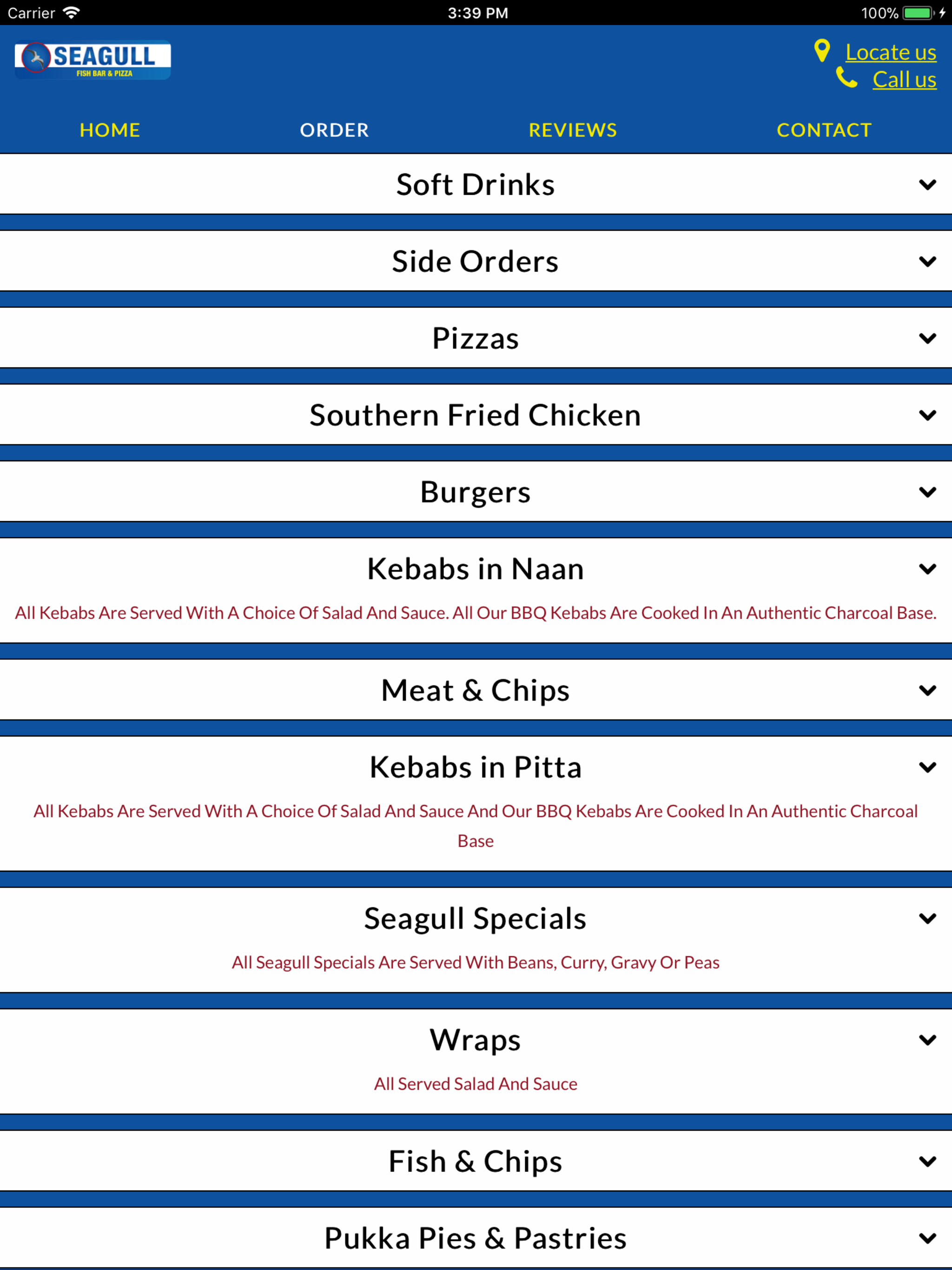 Seagull Fish Bar & Pizza screenshot 5
