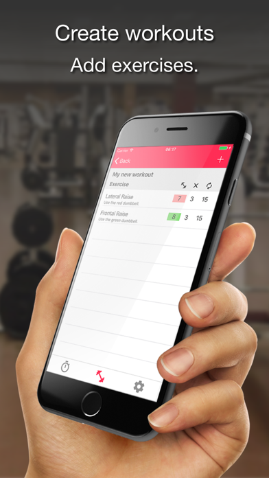 Screenshot #2 pour Halteres - Your Workout Log