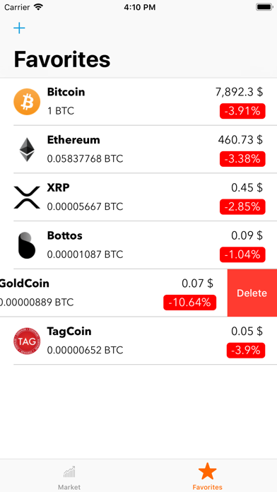 Bitrates - Crypto Widget screenshot 3