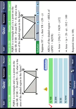 Game screenshot SAT Math Lite apk