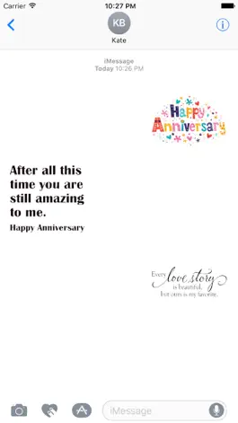 Game screenshot Happy Anniversary Love Sticker Pack mod apk