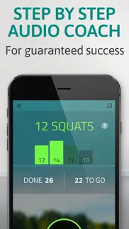 butt workout: squat challenge iphone screenshot 3