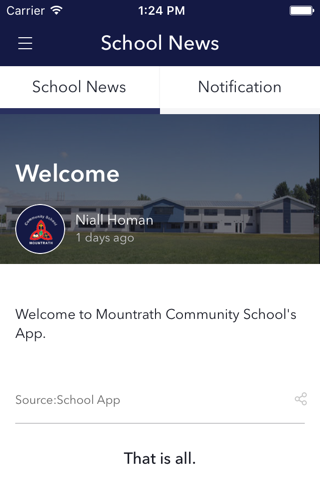 Mountrath Community School screenshot 2