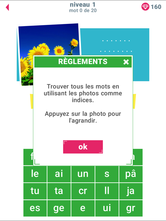 Screenshot #4 pour 1 Image: 4 mots Extra
