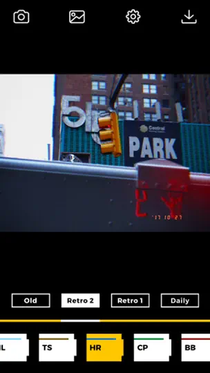 Скриншот Filmlike New York на iPhone 9