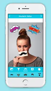 Mustachi Photo Editor screenshot #4 for iPhone