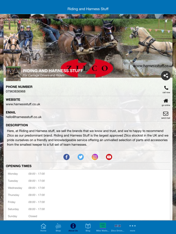 Riding and Harness Stuff iPad screenshot 5 - Sports app