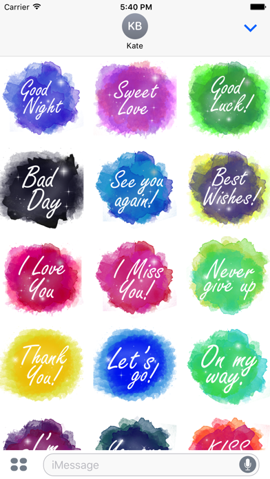 Screenshot #1 pour 42 Meaningful Words Sticker