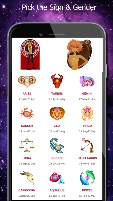 Screenshot #1 pour Daily Zodiac Horoscope of Birth